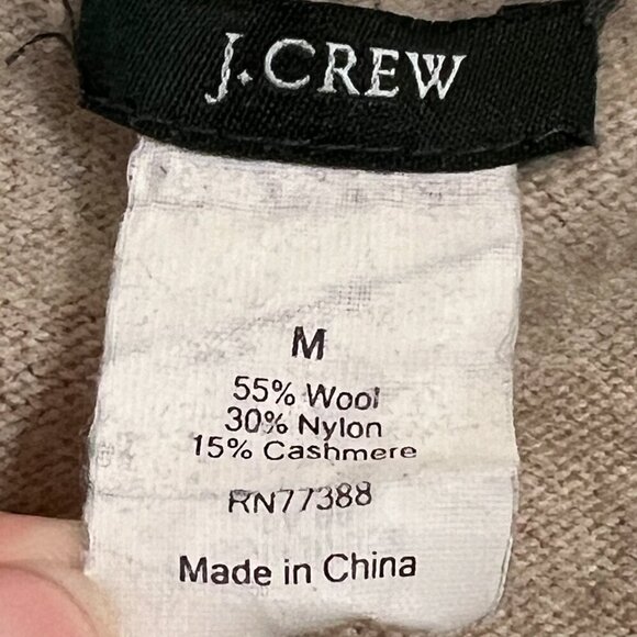 J.Crew Women's Sweater Dress Light Brown Size M - Picture 2 of 4